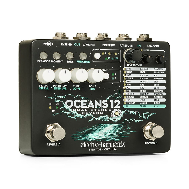 EHX Oceans 12 Reverb