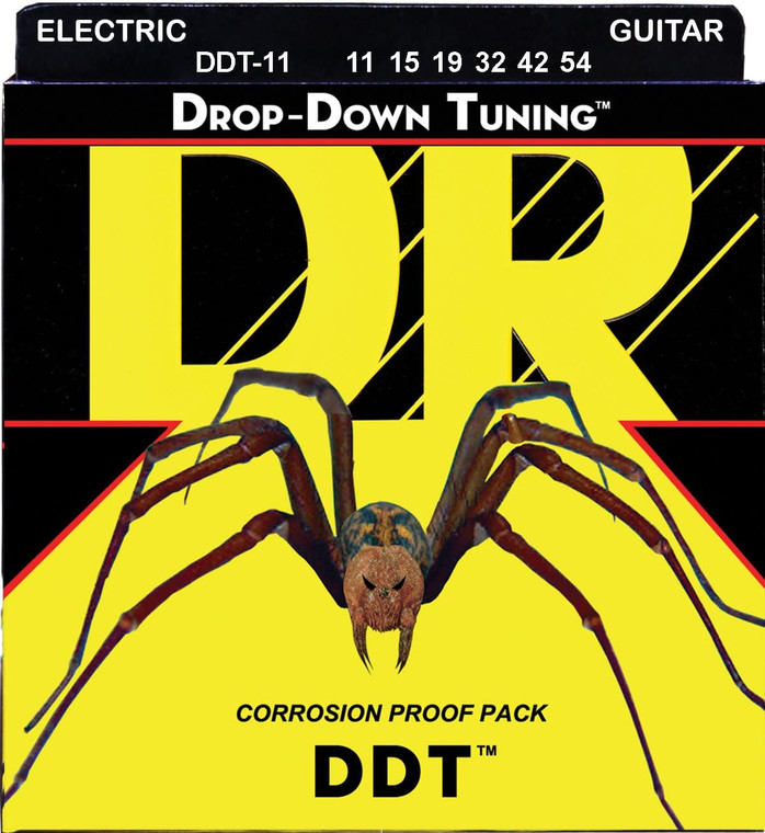 DR DDT Drop Down Tuning Electric Strings - Medium 10-46