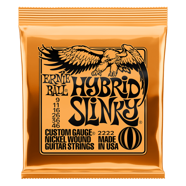 Ernie Ball Hybrid Slinky Nickel Wound Electric Strings - 9-46 Gauge
