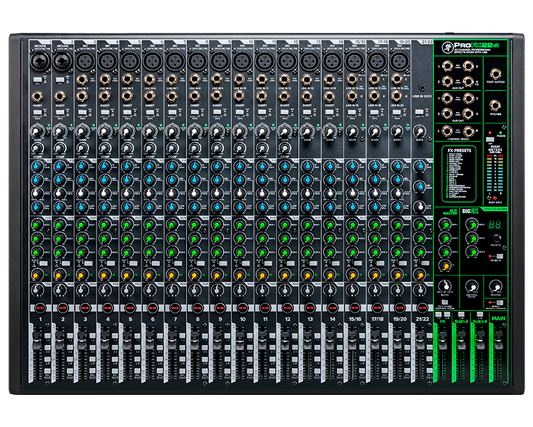 Mackie ProFX22v3 Professional Effects Mixer with USB
