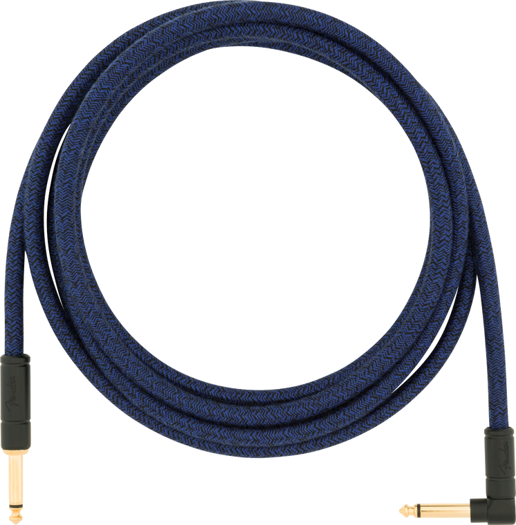 Fender Festival Instrument Cable - Hemp Blue Dream 10ft