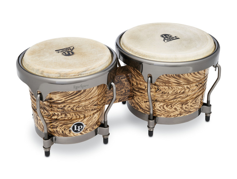 LP Aspire Series Wood Bongos - Havana Café