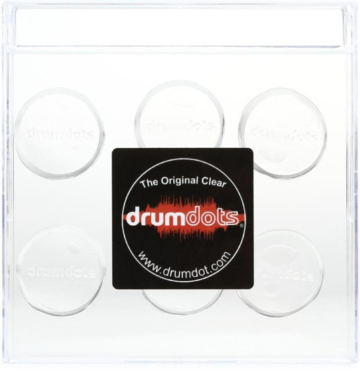 DrumDots - Mini Drum Dampeners - 6 Pack