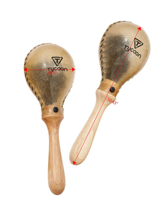 Tycoon 12" Rawhide Maracas