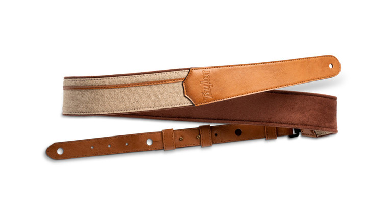 Taylor 2.5" Vegan Leather Guitar Strap - Tan