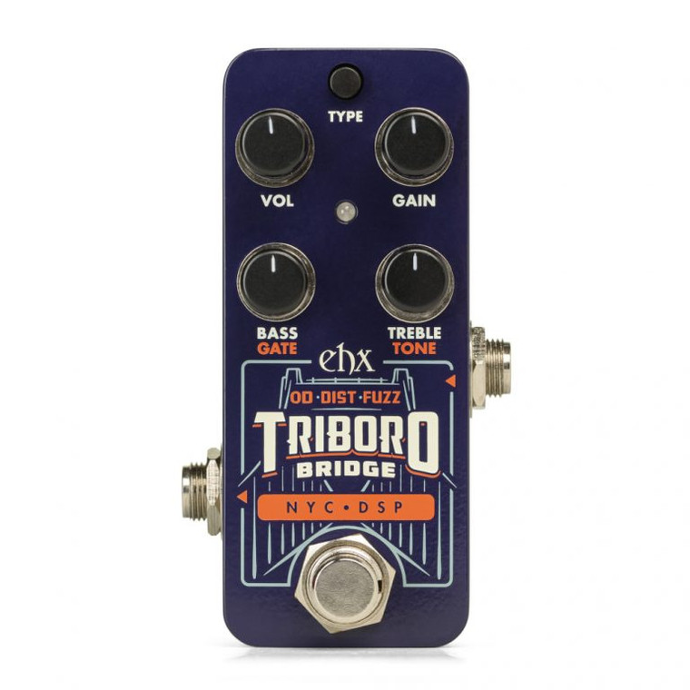 EHX Pico Triboro Bridge | Overdrive, Distortion & Fuzz Pedal