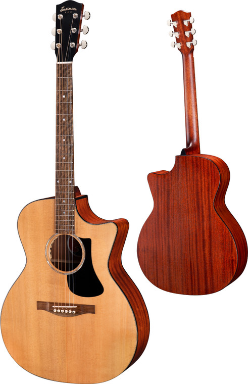 Eastman PCH1-GACE Acoustic-Electric - Spruce/Sapele