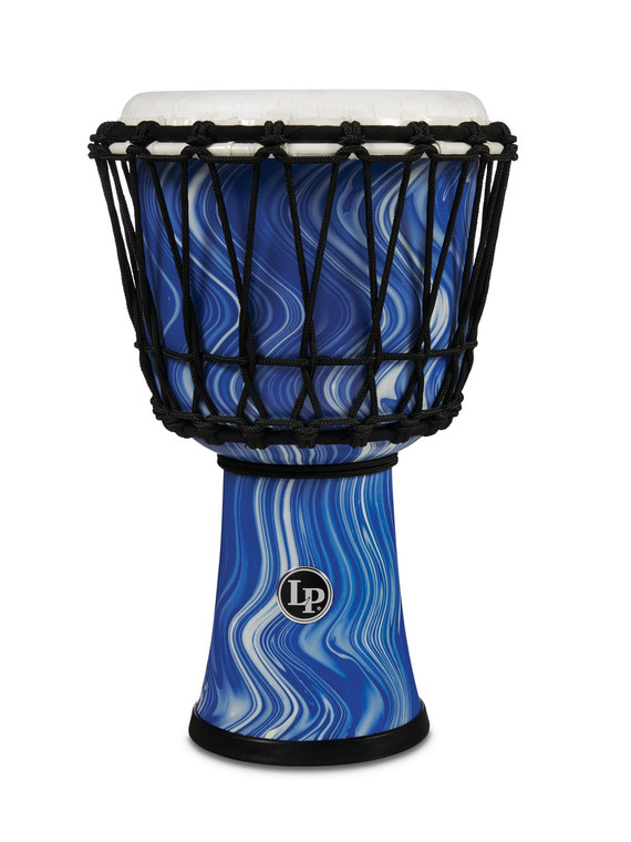 LP 7" Rope Tuned Circle Djembe - Blue Marble