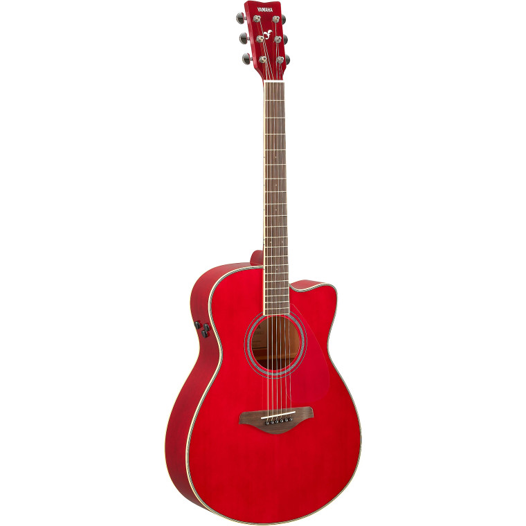 Yamaha FSC-TA Acoustic-Electric Guitar - Ruby Red