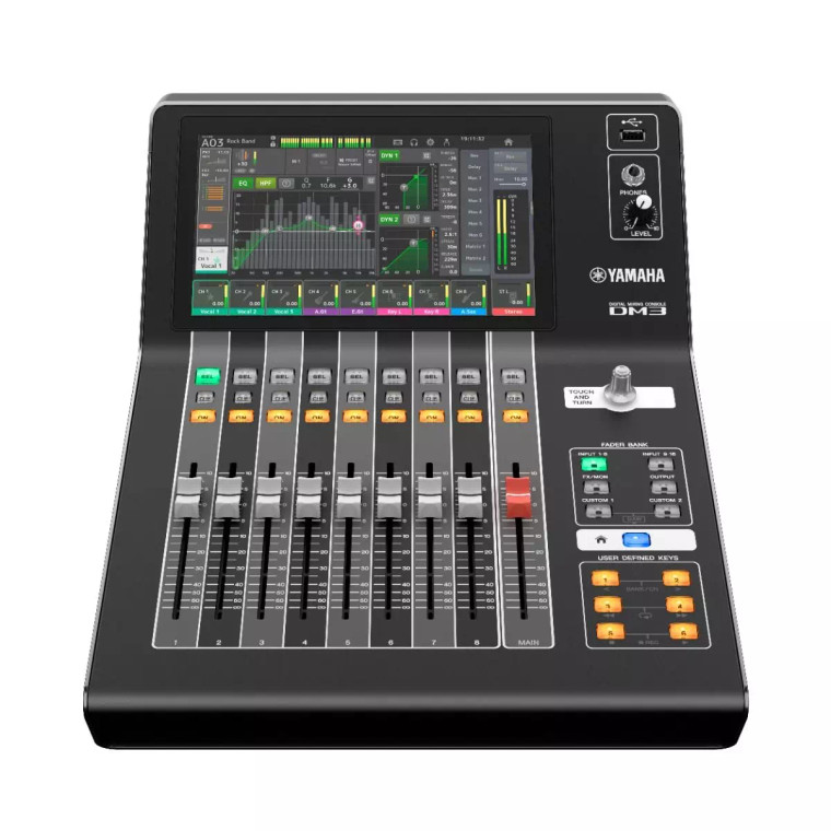 Yamaha DM3S - Standard 22-Channel Ultra-Compact Digital Mixing Console