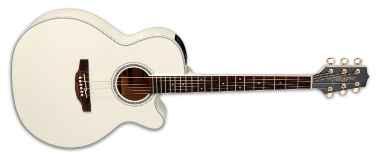 Takamine GN37CE - Pearl White