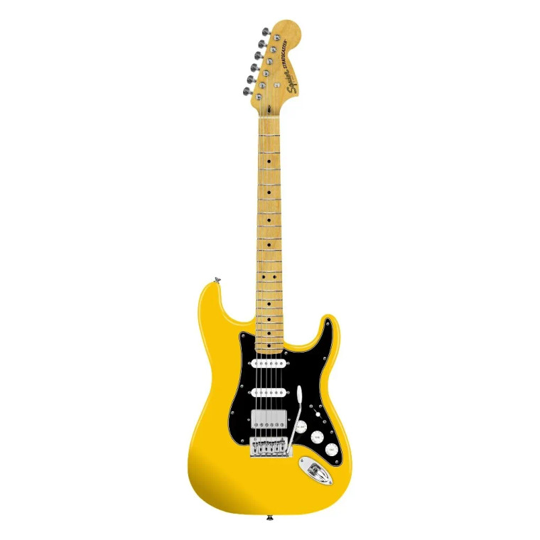 Squier FSR Affinity Stratocaster HSS - Graffiti Yellow