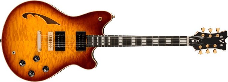 EVH SA-126 Special QM Tobacco Sunburst