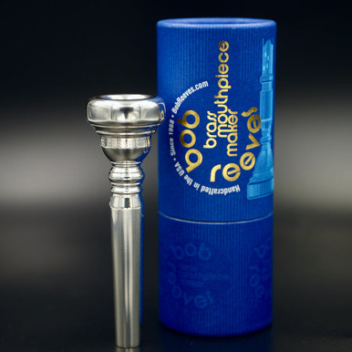 管楽器・吹奏楽器 GR Carl Fischer model Bob reeves 40 rim Bob Reeves Screw-Rim Trumpet Mouthpiece