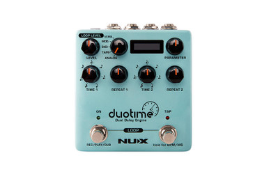 NUX duotime デュアルディレイエンジン NUX Duotime Dual Delay Engine Stereo Delay