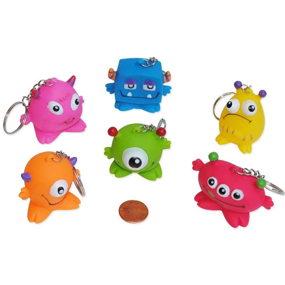 Monster Keychains Wholesale Fun for Backpacks!