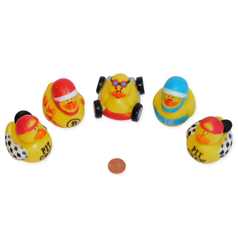 Race Car Rubber Ducks Fun to Collect!