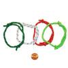 Christmas Colored Friendship Bracelets Wholesale