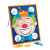 Clown Themed Bean Bag Toss Carnival Game