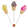 Ice Cream Cone-Shaped Lollipops