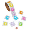 Easter Egg Cross Stickers - Religious Stickers
