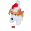 Mini Stuffed Christmas Dog