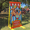 Carnival Photo Booth Prop with Hand made Wooden Frame