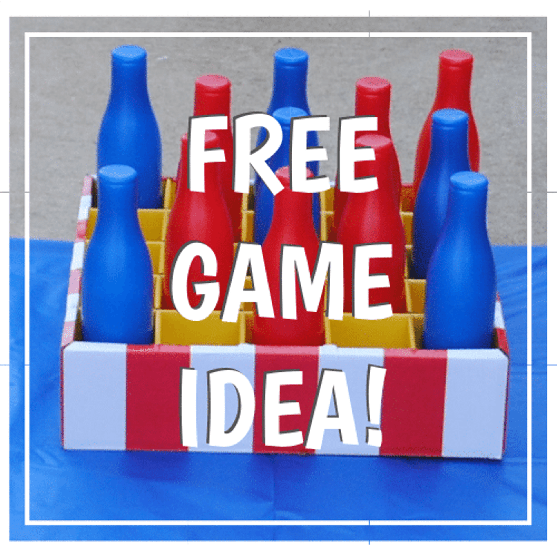 Plastic Cola Ring Toss Carnival Game Set to Buy!