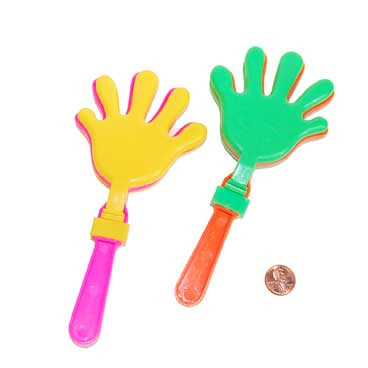 Mini Hand Clappers Great Noisemaker Toy