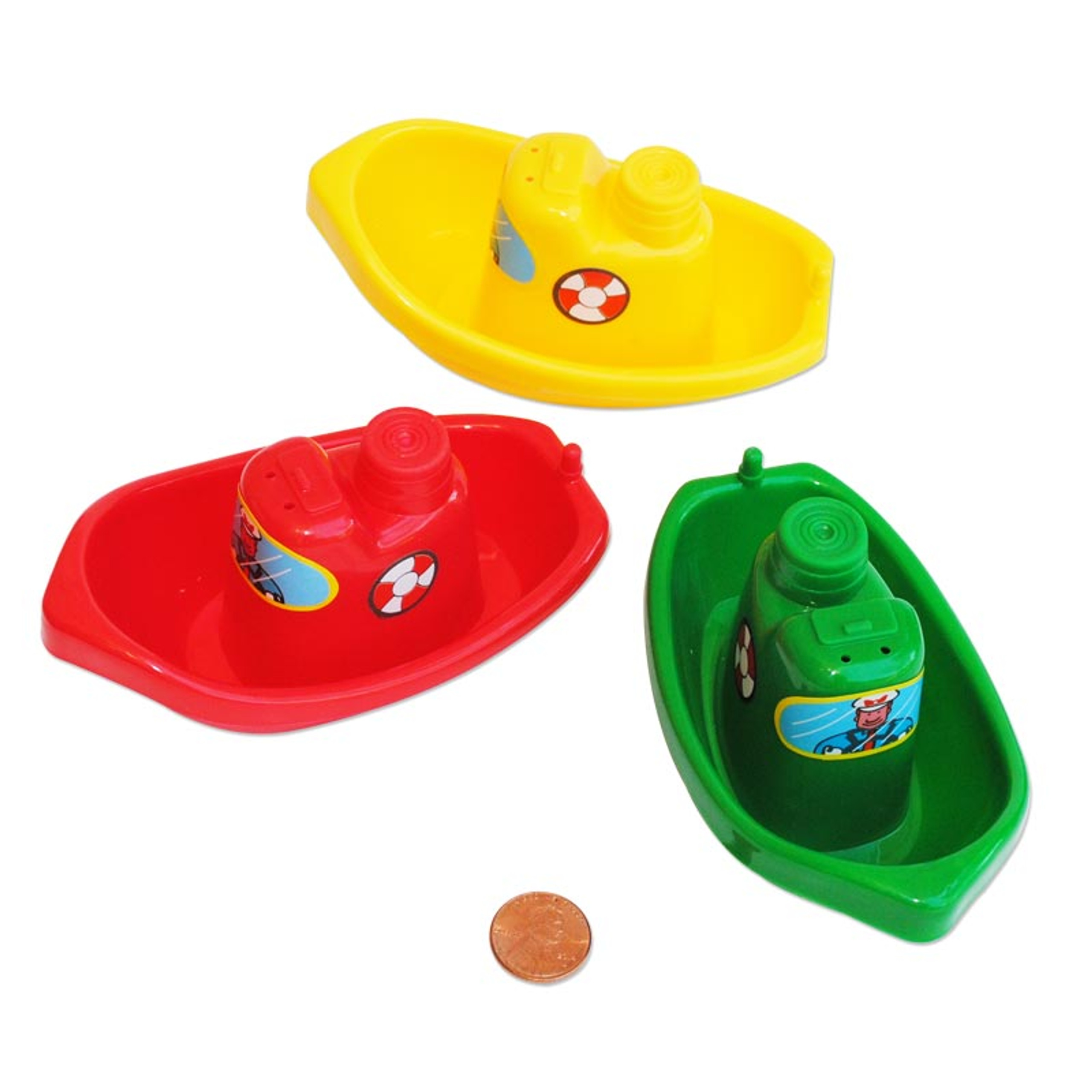 Toy Floating Boats - Great Prize for Toddlers & Preschoolers!