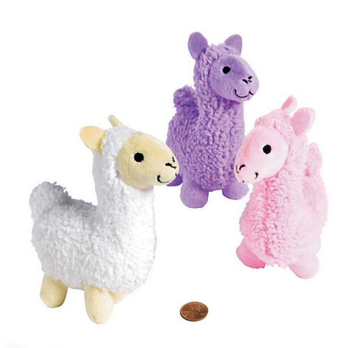 mini stuffed llama