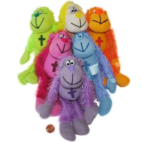 Long Armed Plush Apes Wholesale Mini Stuffed Animals!