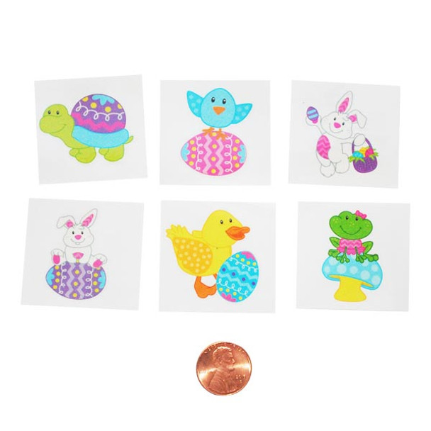 Easter Character Removable Kids Tattoos