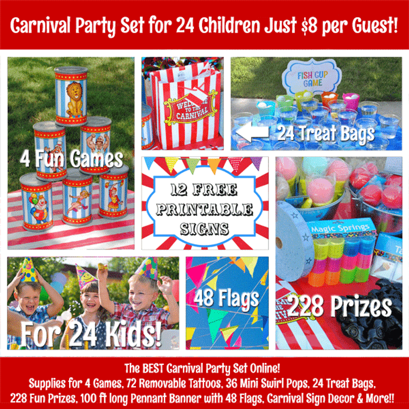 24 Fun Kiddie Games for Birthday Party