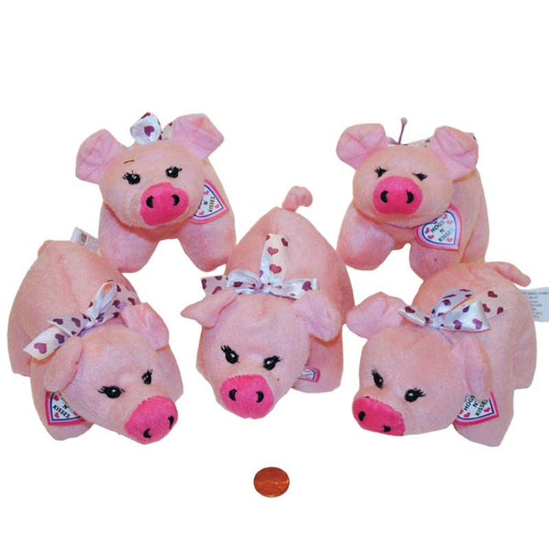 Mini Stuffed Animal Pigs Top Carnival Prize!
