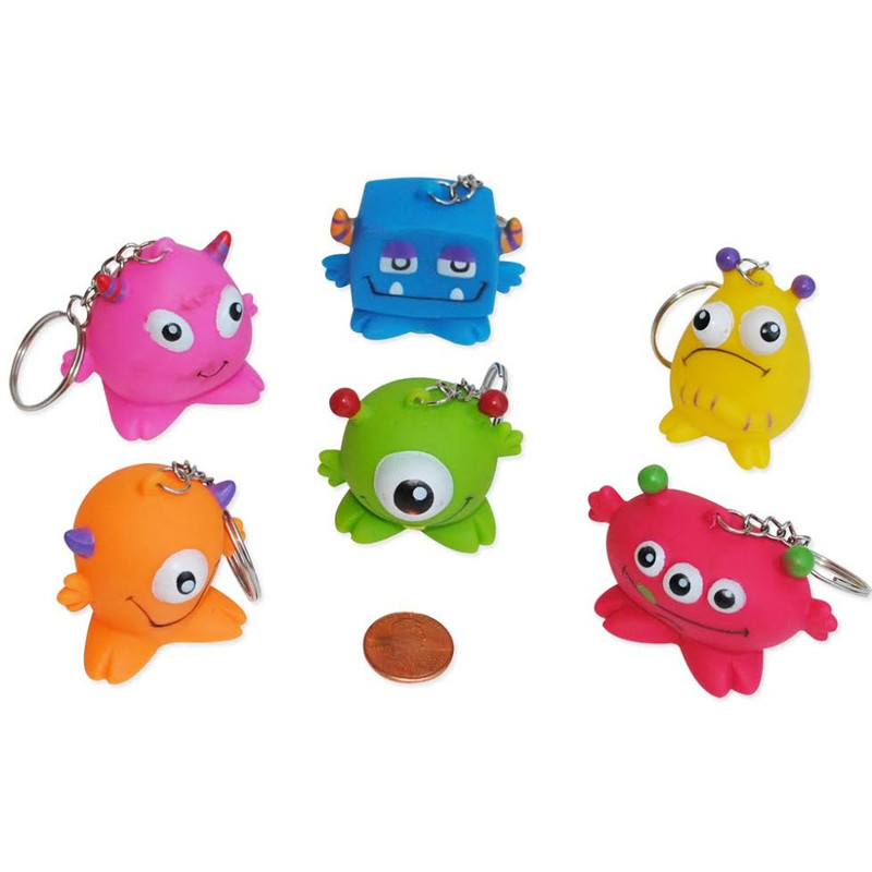 Monster Key Chains (24 Total Key Chains in 2 Bags) 77¢ Each