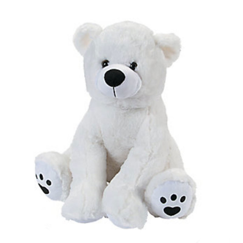 white polar bear teddy