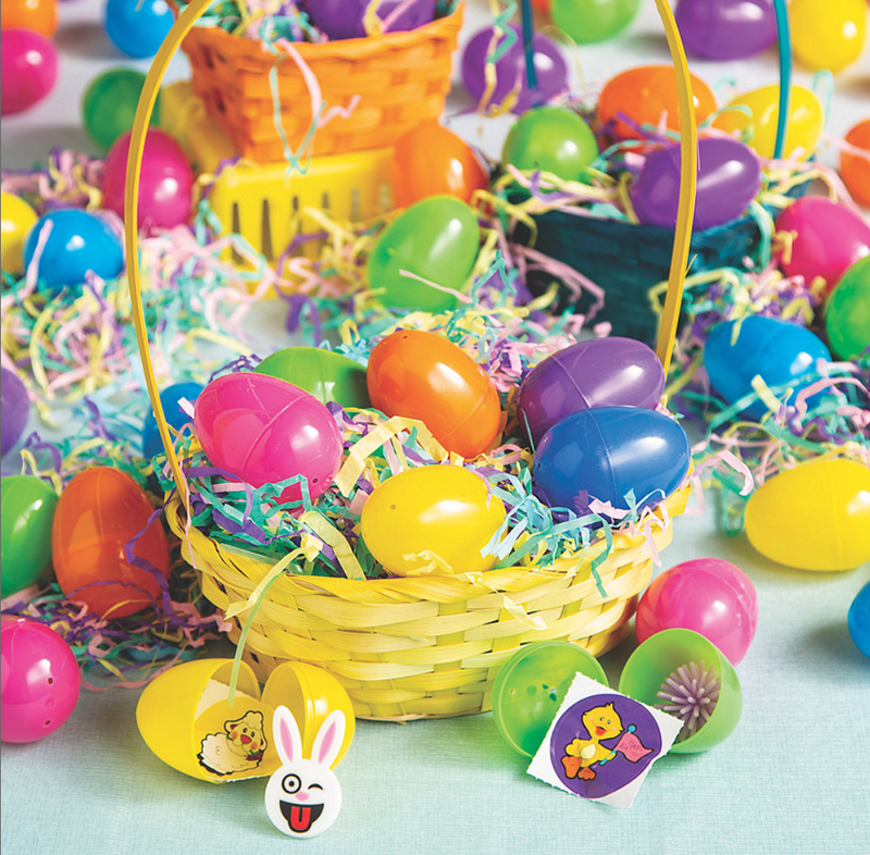 Toy Filled Easter Eggs Bulk Plastic Easter Eggs Pre Filled with Toys