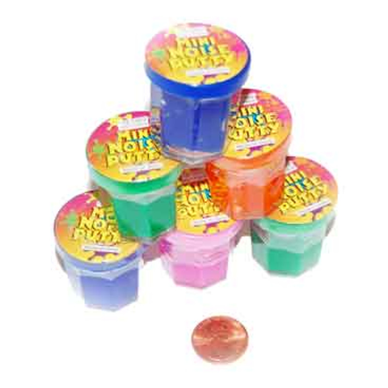 Mini Glitter Slime Containers - Bulk Party Favors - Putty