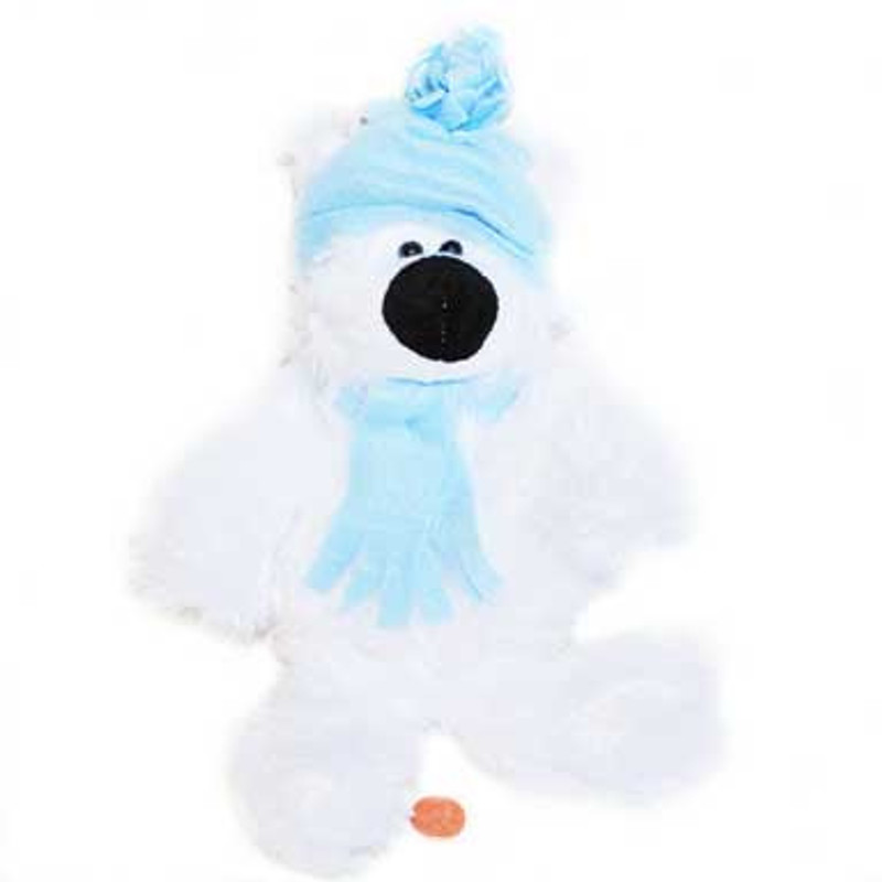 small stuffed polar bear