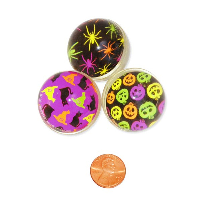 halloween bouncy balls