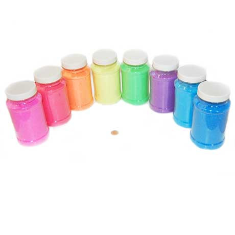 Neon Craft Sand Set Colorful Sand