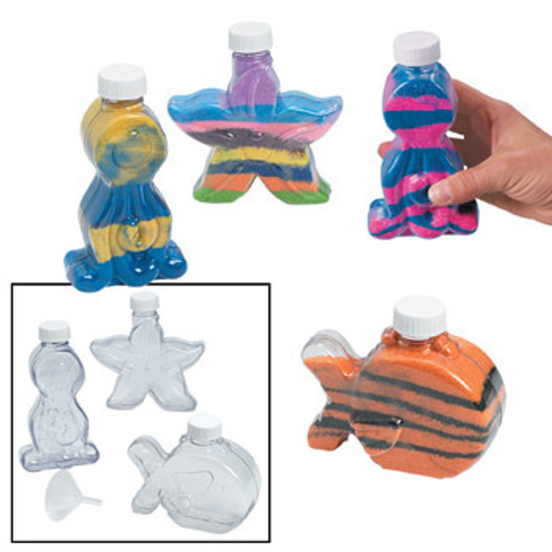 Sand Art Bottles Bulk - Coloredsand.com