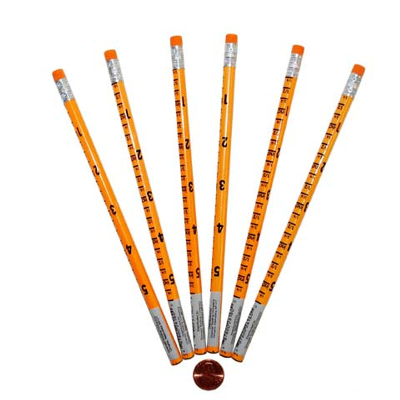 Pencil with Ruler Design - Wholesale Pencils for Kids