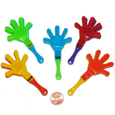 Mini Hand Clappers from SmileMakers