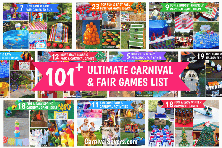 Carnival Games List - Carnival Savers