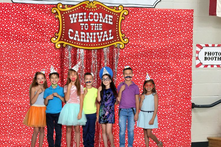 Carnival Photo Booth with props