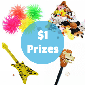 Carnival Prizes and Kids Rewards for Under $1