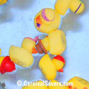 Duck matching game (set of 20 rubber ducks) Party games