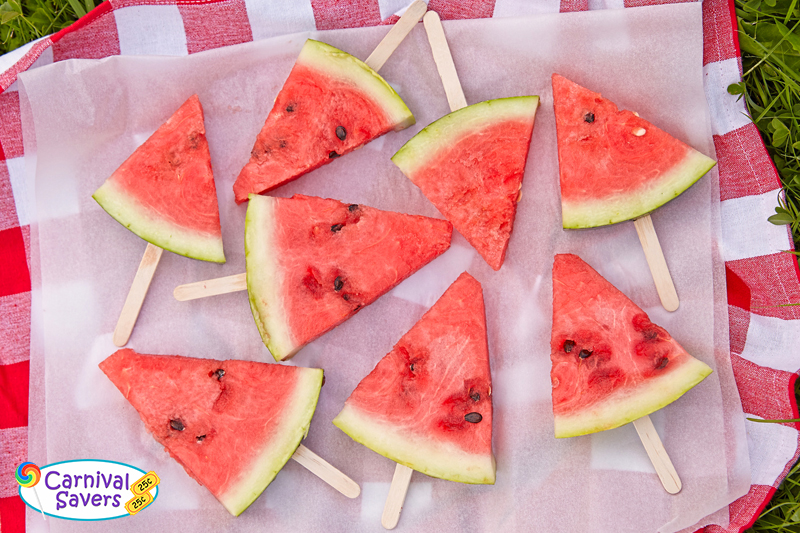 Image by Carnival Savers - watermelon natural popsicles for your next carnival event